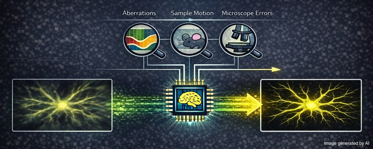 KAIST, AI로 생체 내부 사진도 ‘선명하게’..."장비 없이 소프트웨어로 해결"