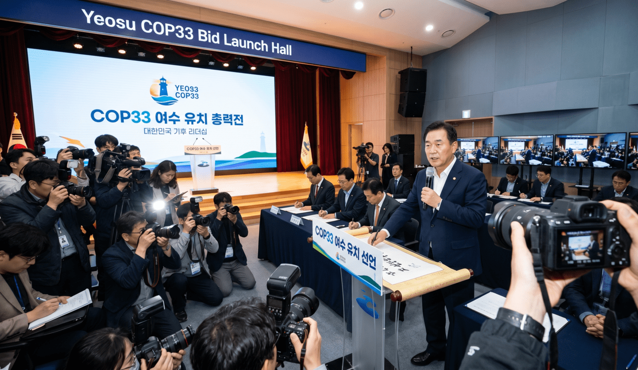 여수, COP33 유치 ‘총력전’… “대한민국 기후 리더십의 중심지로”