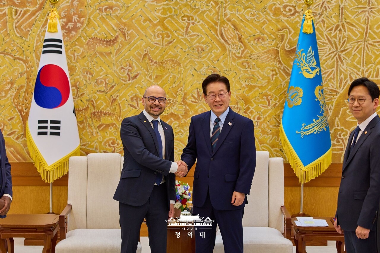 허사비스, 이 대통령 접견...K-문샷 지원·서울 AI 캠퍼스 개소 등 합의