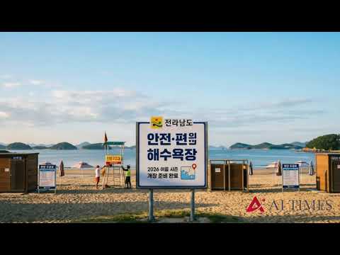 전남, 7월10일부터 53개 해수욕장 순차 개장… 안전관리 대책 마련