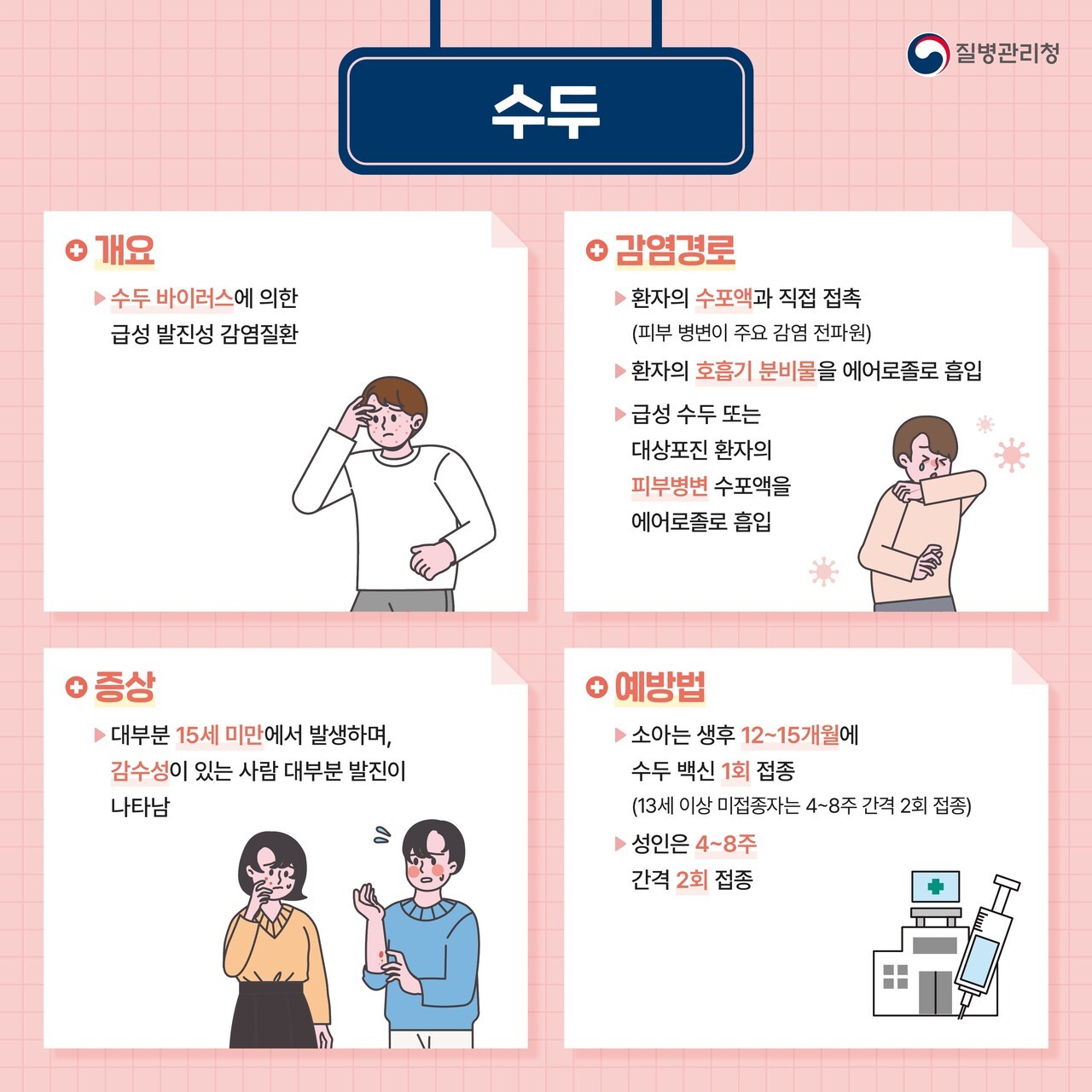 전남, 수두 환자 증가에 감염 예방관리 강화