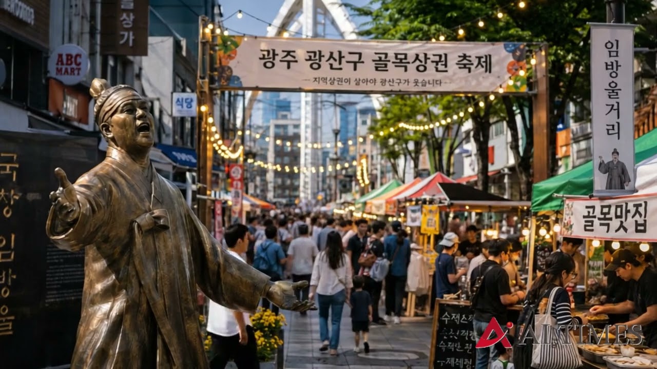광주 광산구, 임방울거리·첨단지구 골목상권 육성