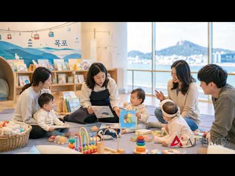 목포어울림도서관, 영아 오감 책놀이 프로그램 운영