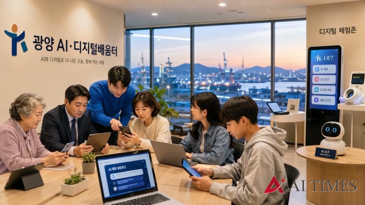 광양, 26일부터 AI·디지털배움터 운영