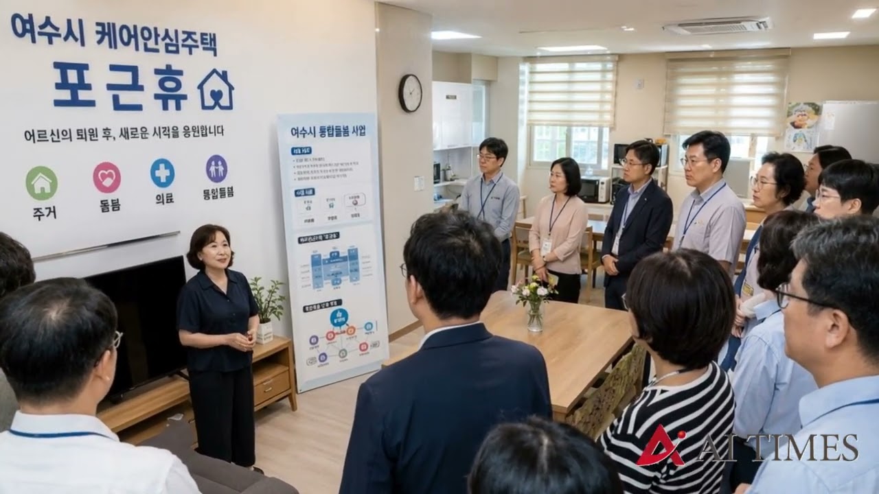 여수, 케어안심주택 포근휴 벤치마킹…통합돌봄 모델 주목