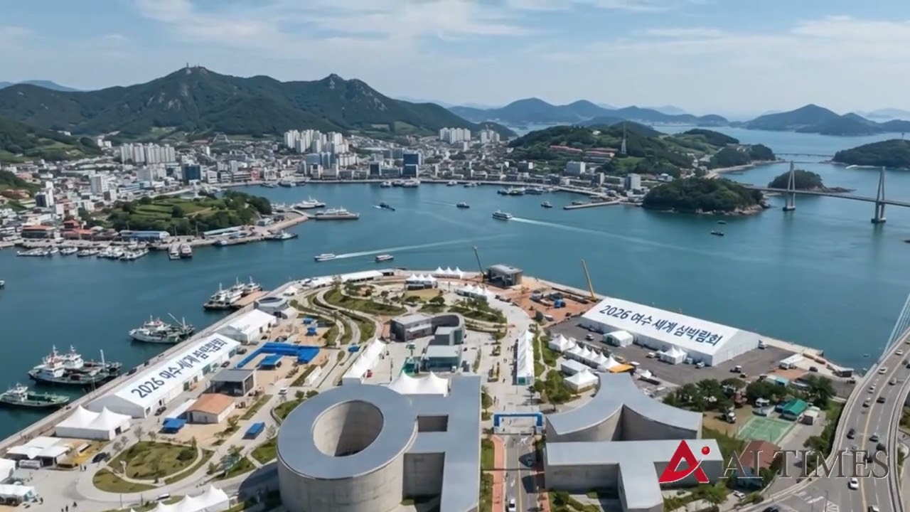 여수세계섬박람회 현장 점검…구 국도 17호선 30억 지원 건의