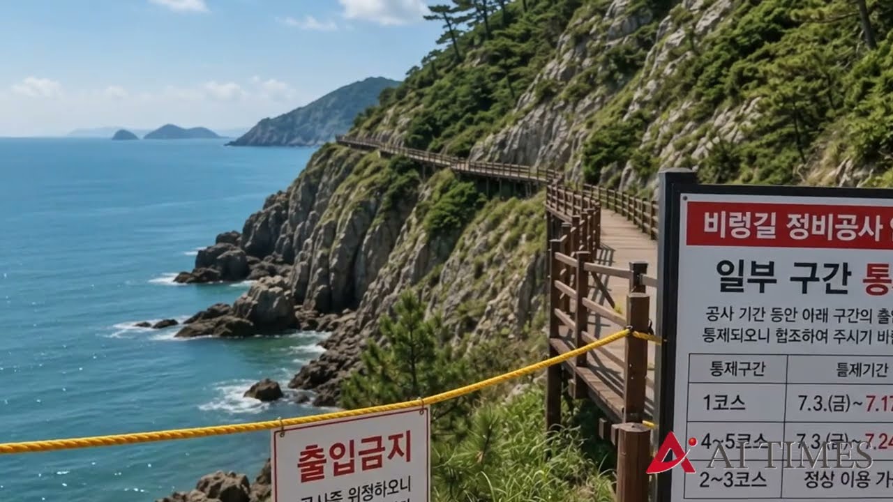 여수, 금오도 비렁길 노후 데크·급경사지 정비 나선다