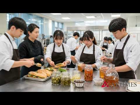 순천 청소년, 발효식품 개발 체험…바게트 버거·콤부차 직접 만들어