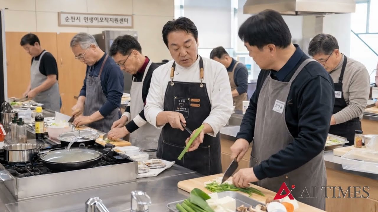 순천, 중·장년 남성 요리교실 모집…은퇴 후 식생활 자립 돕는다