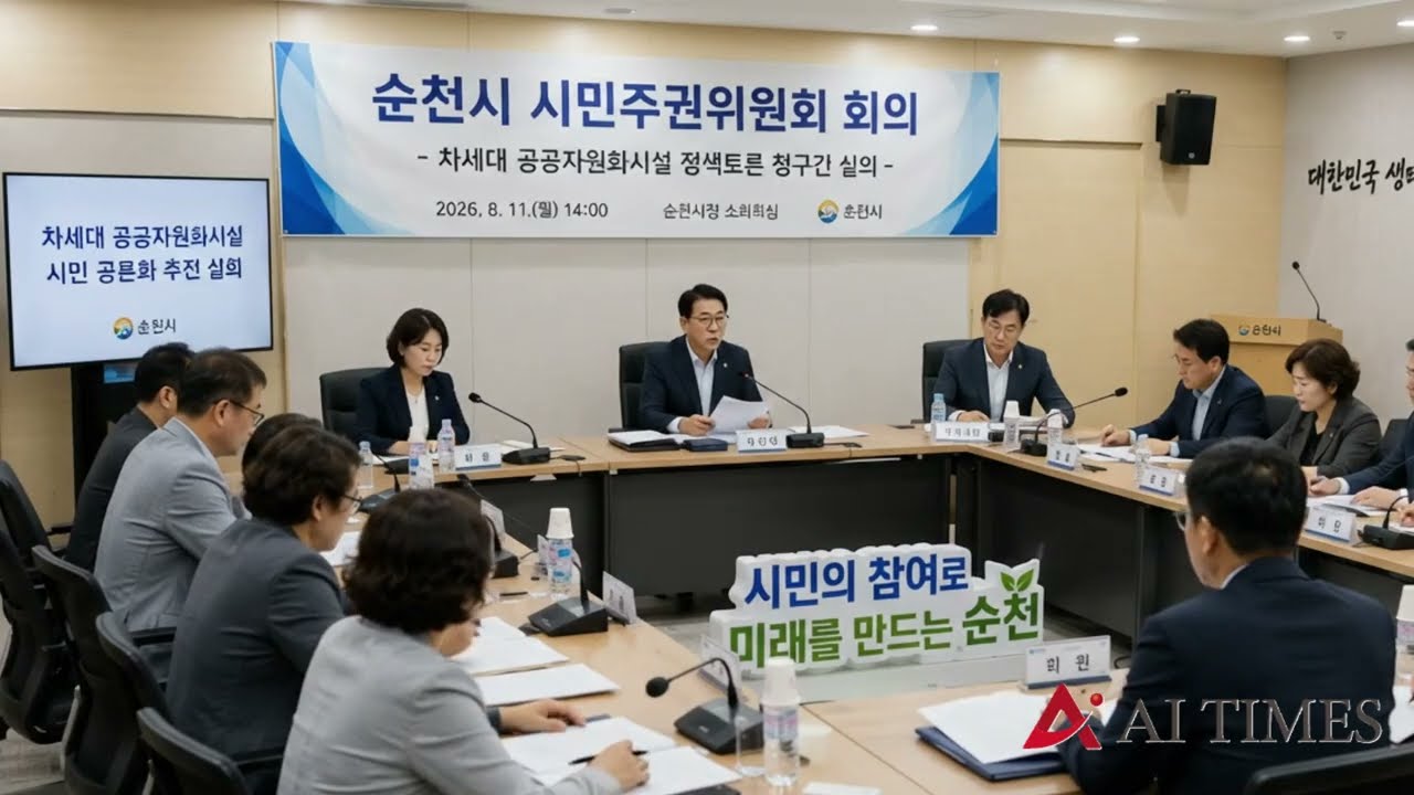 순천, 차세대 공공자원화시설 공론화…9월 정책 토론