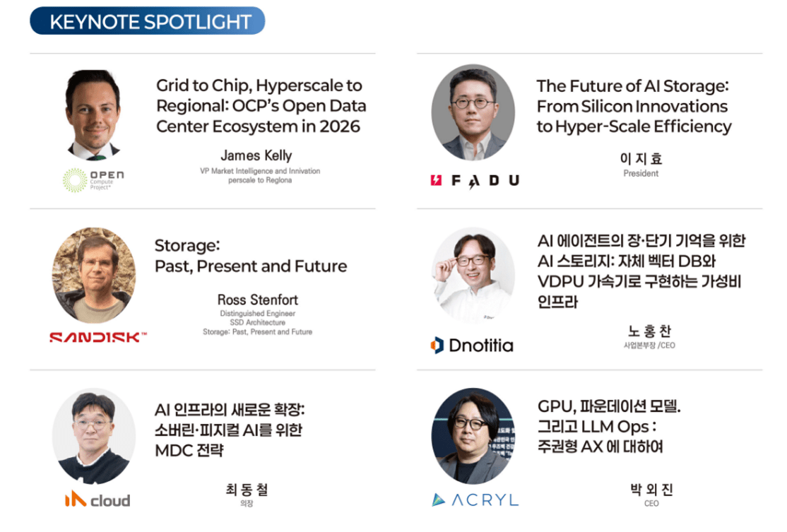 OCP 재단이 주최하는 '2026 OCP 코리아 테크 데이', 21일 코엑스서 개최