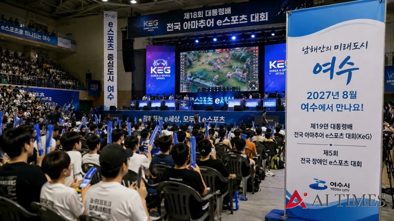 여수, 2027 대통령배 e스포츠 개최지 선정