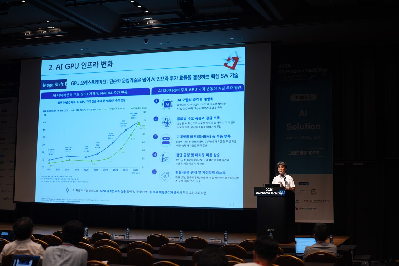 KETI, OCP 테크 데이서 차세대 'GPU 오케스트레이션 기술' 선보여