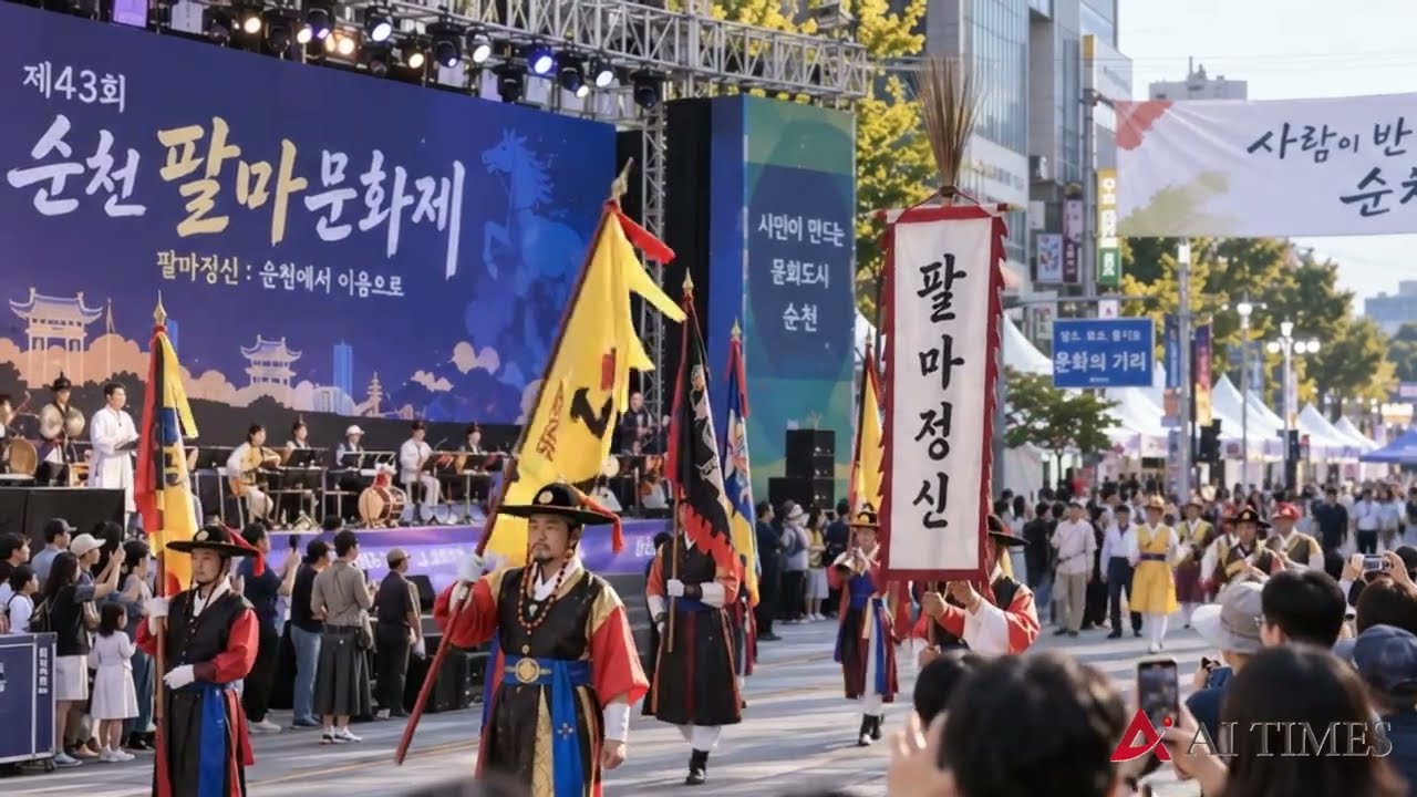 순천, 팔마문화제 12~13일 개최…효린 공연·최태성 토크콘서트