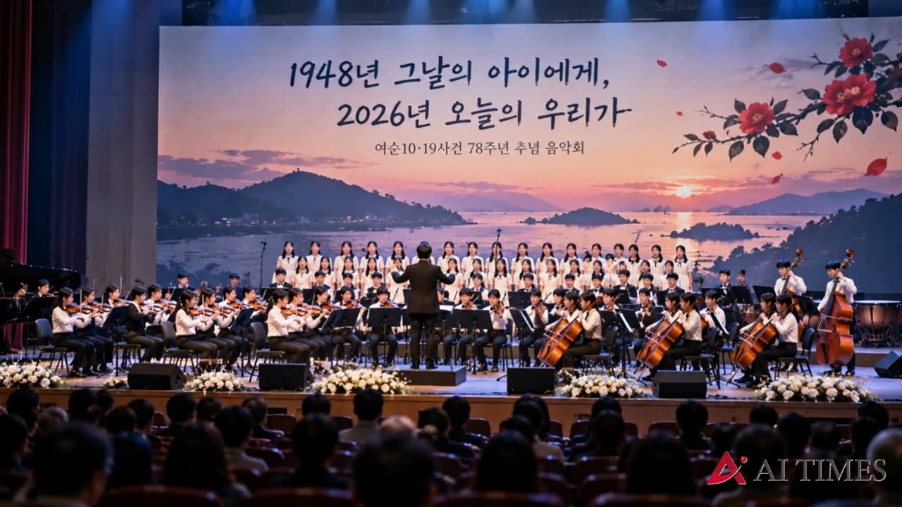 여수, 여순10·19사건 78주년 추념 음악회…청소년·어린이 무대