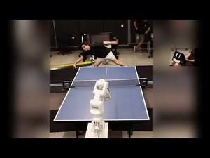 구글, "최초로 인간 수준 실력 갖춘" 탁구 로봇 팔 공개