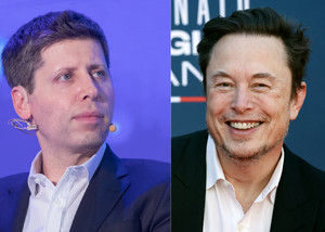 AI 머스크와 AI 알트먼에게 물었다..."상대를 어떻게 생각하나"