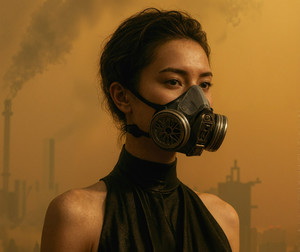 쓰레기로 만든 드레스, 화보가 되다…“아름답지 않은 것을 아름답게”